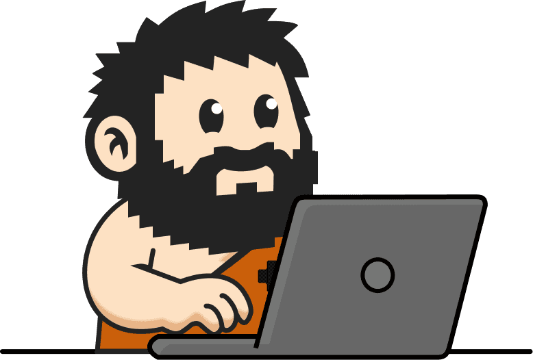 Caveman AI system interface illustration